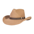 Prairie Tan Felt Cowboy Hat