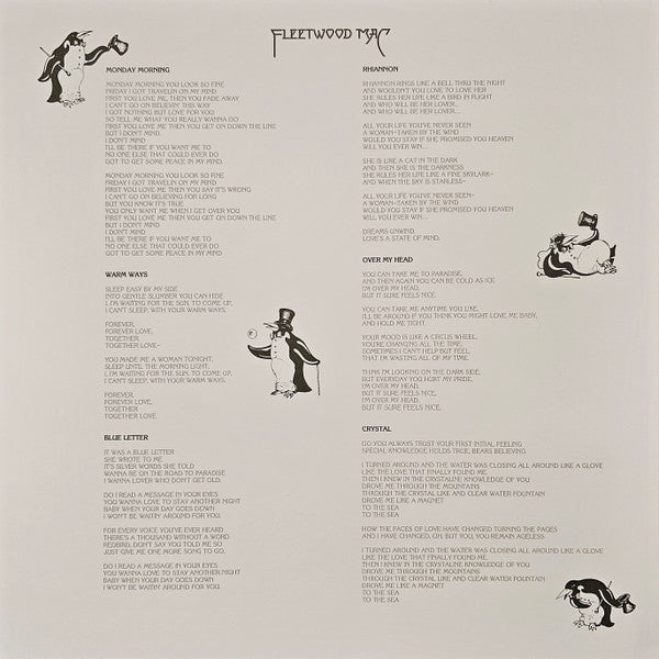 Fleetwood Mac (BLACK & WHITE COLOR VINYL - VMP) | Mint (M) Mint (M)