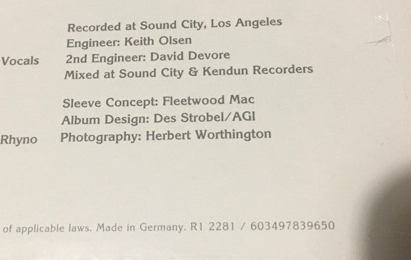 Fleetwood Mac | Mint (M) Mint (M)