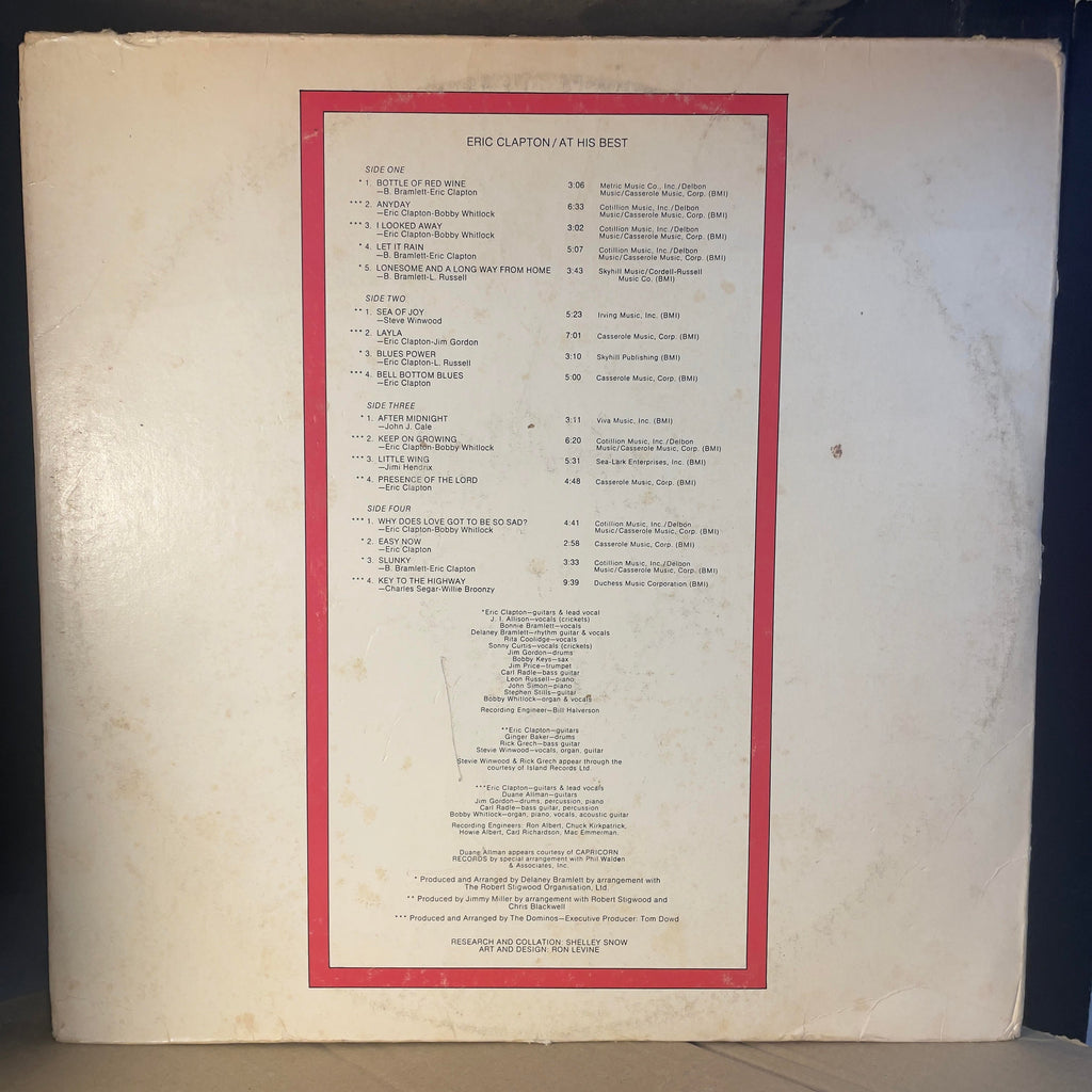 At His Best (2xVINYL) | Very Good Plus Plus (VG++) Very Good (VG)