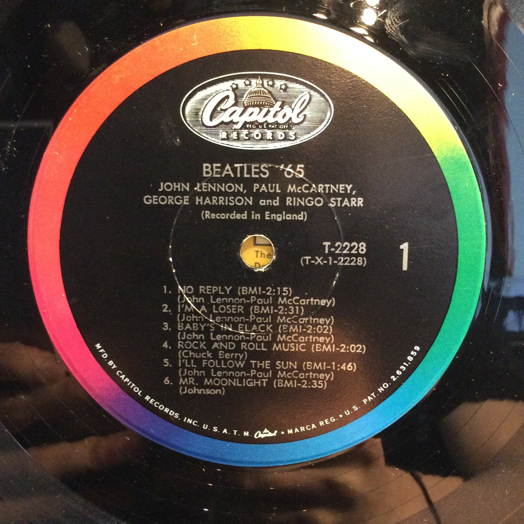 Beatles '65 (VINYL) | Very Good Plus (VG+) Very Good (VG)