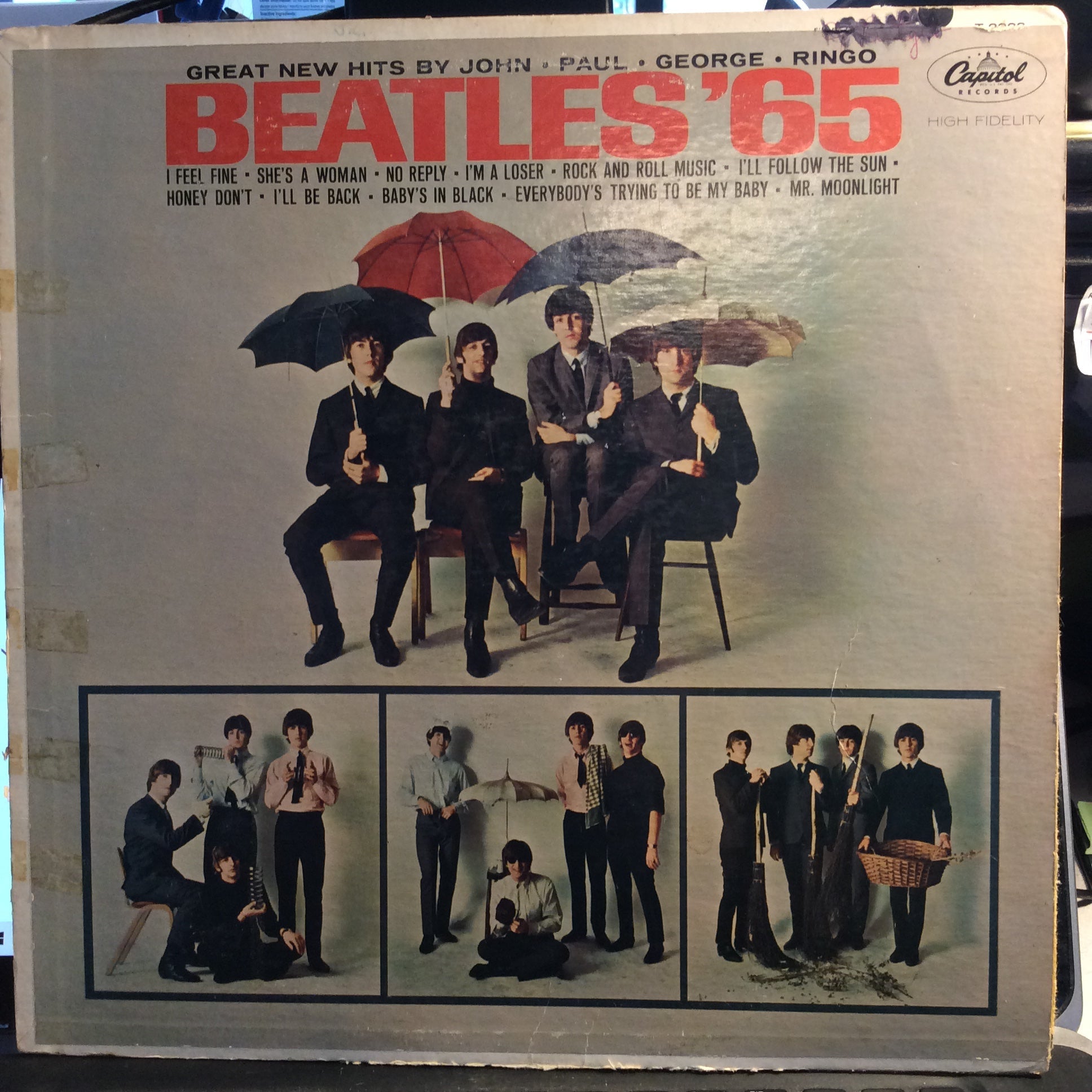 Beatles '65 (VINYL) | Very Good Plus (VG+) Very Good (VG)