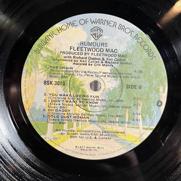 Rumours (VINYL) | Very Good (VG) Very Good Plus (VG+)