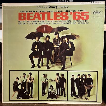 Beatles '65 (VINYL) | Very Good (VG) Excellent (EX)
