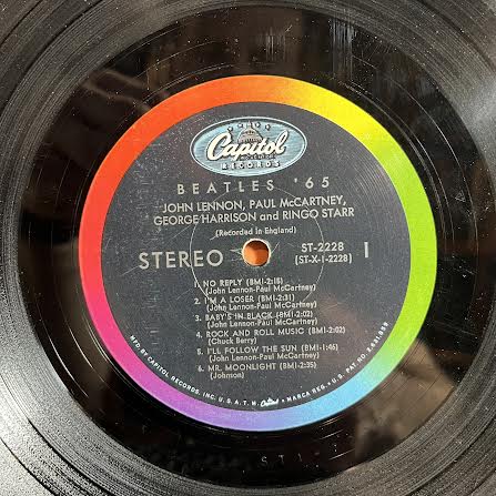 Beatles '65 (VINYL) | Very Good (VG) Excellent (EX)