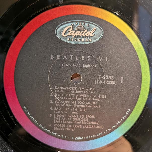 Beatles VI (VINYL) | Very Good (VG) Very Good (VG)