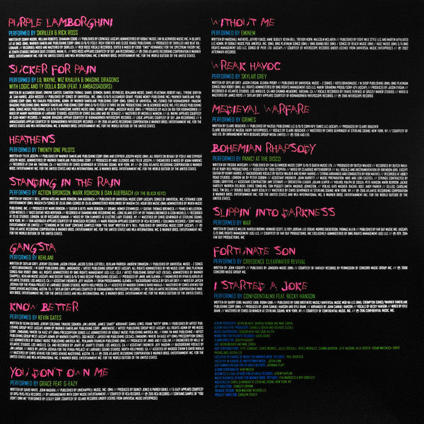 Suicide Squad (The Album) (HOT TOPIC PURPLE 2xVINYL) | Excellent+ (EX+) Near Mint (NM or M-)