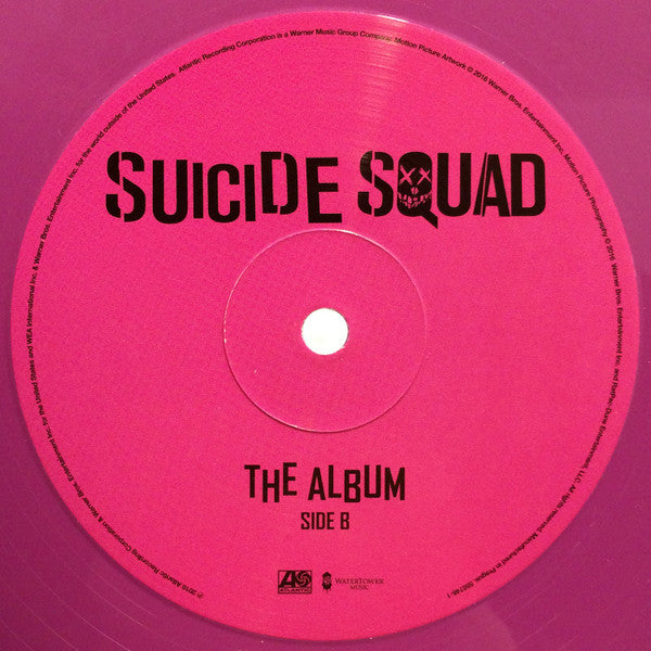 Suicide Squad (The Album) (HOT TOPIC PURPLE 2xVINYL) | Excellent+ (EX+) Near Mint (NM or M-)
