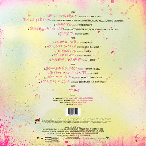 Suicide Squad (The Album) (HOT TOPIC PURPLE 2xVINYL) | Excellent+ (EX+) Near Mint (NM or M-)