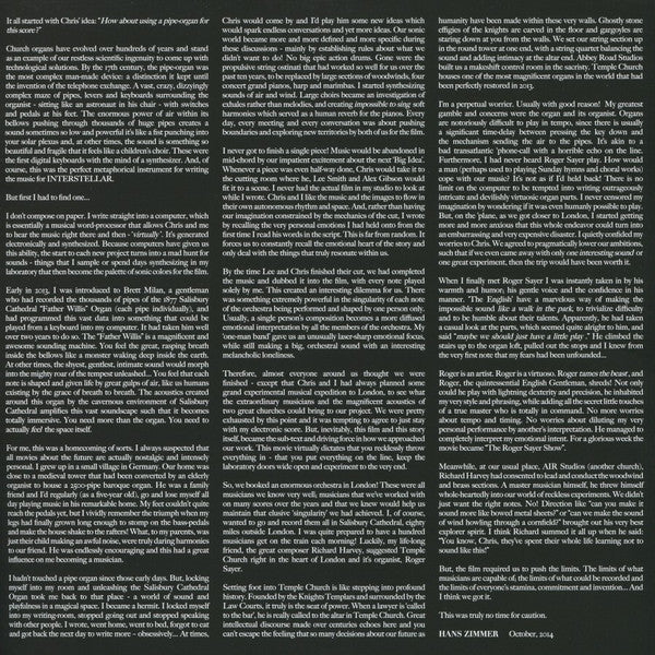 Interstellar (Original Motion Picture Soundtrack) | Mint (M) Mint (M)