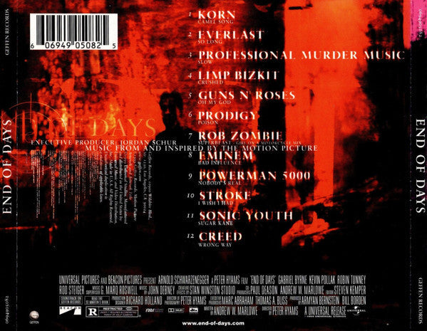End Of Days Soundtrack (CD) | Near Mint (NM) Near Mint (NM)