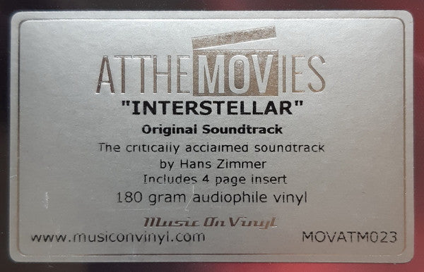 Interstellar (Original Motion Picture Soundtrack) | Mint (M) Mint (M)