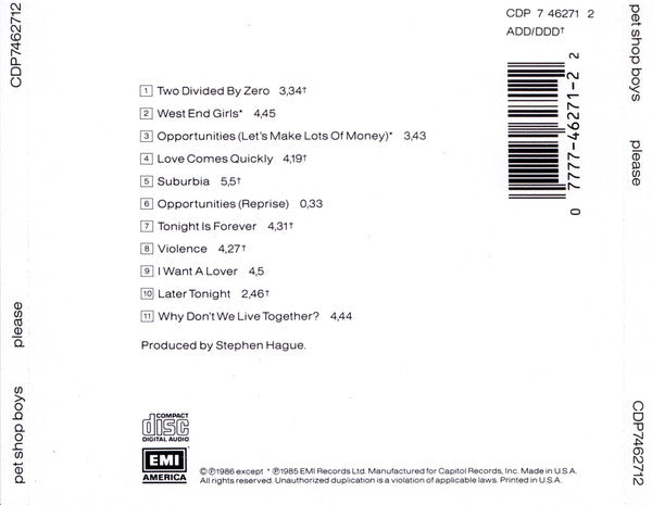 Please (CD) | Near Mint- (NM-)