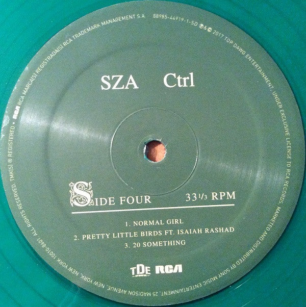 Ctrl (TRANSLUCENT GREEN VINYL) | Mint (M) Mint (M)
