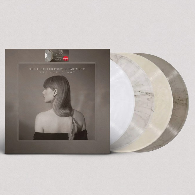 The Tortured Poets Department: The Anthology (Limited Edition, Translucent Marbled Colored Vinyl) (4 Lp's) | Mint (M) Mint (M)