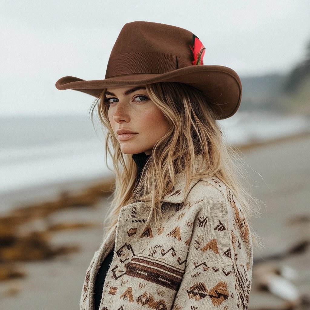 Timber Chestnut Felt Cowboy Hat