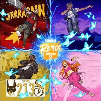 Fortnite Remix: Chapter 2 (Indie Exclusive, Limited Edition, Colored Vinyl, Blue) |